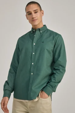 * Camisa Oxford Color Verde Best