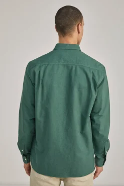 * Camisa Oxford Color Verde Best