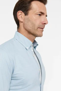 Cortefiel Camisa Oxford Liso Verde New