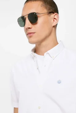 * Camisa Pinpoint Blanco Hot