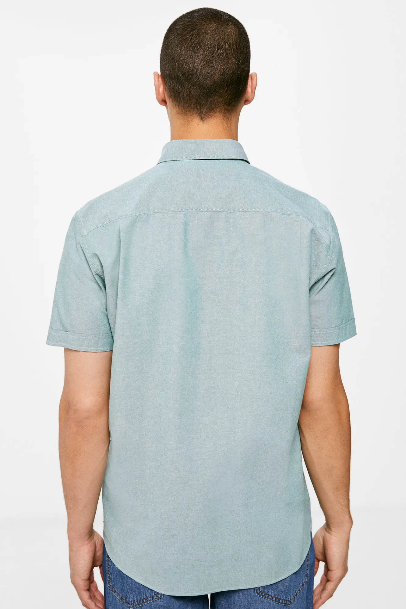 * Camisa Pinpoint Verde New