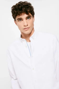 * Camisa Pintpoint Color Blanco New