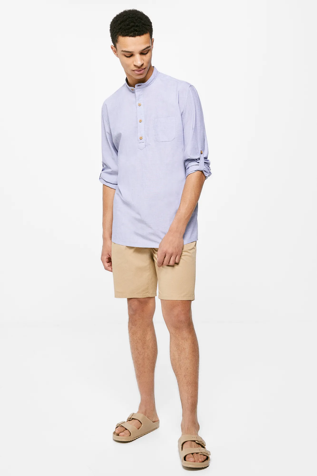 * Camisa Polo Fil- A -Fil Azul Online