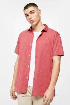 * Camisa Punto Fucsia Online