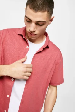 * Camisa Punto Fucsia Online