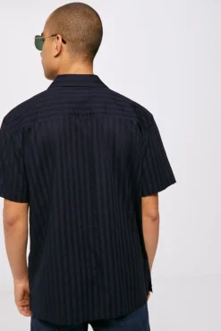 * Camisa Raya Tejida Turquesa
