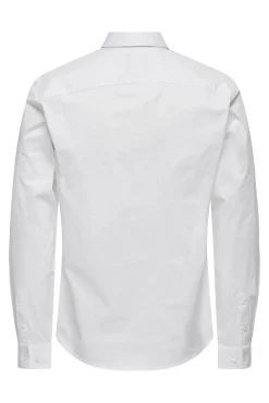 Only & Sons Camisa Slim Fit Blanco Sale