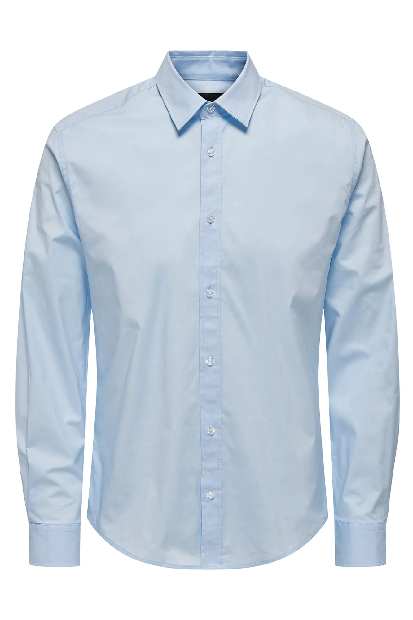 Only & Sons Camisa Slim Fit Azul Claro Discount