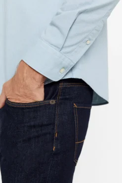 Cortefiel Camisa Slim Oxford Lisa Verde Outlet