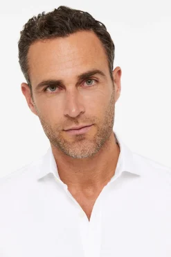 Cortefiel Camisa Slim Oxford Lisa Blanco Online