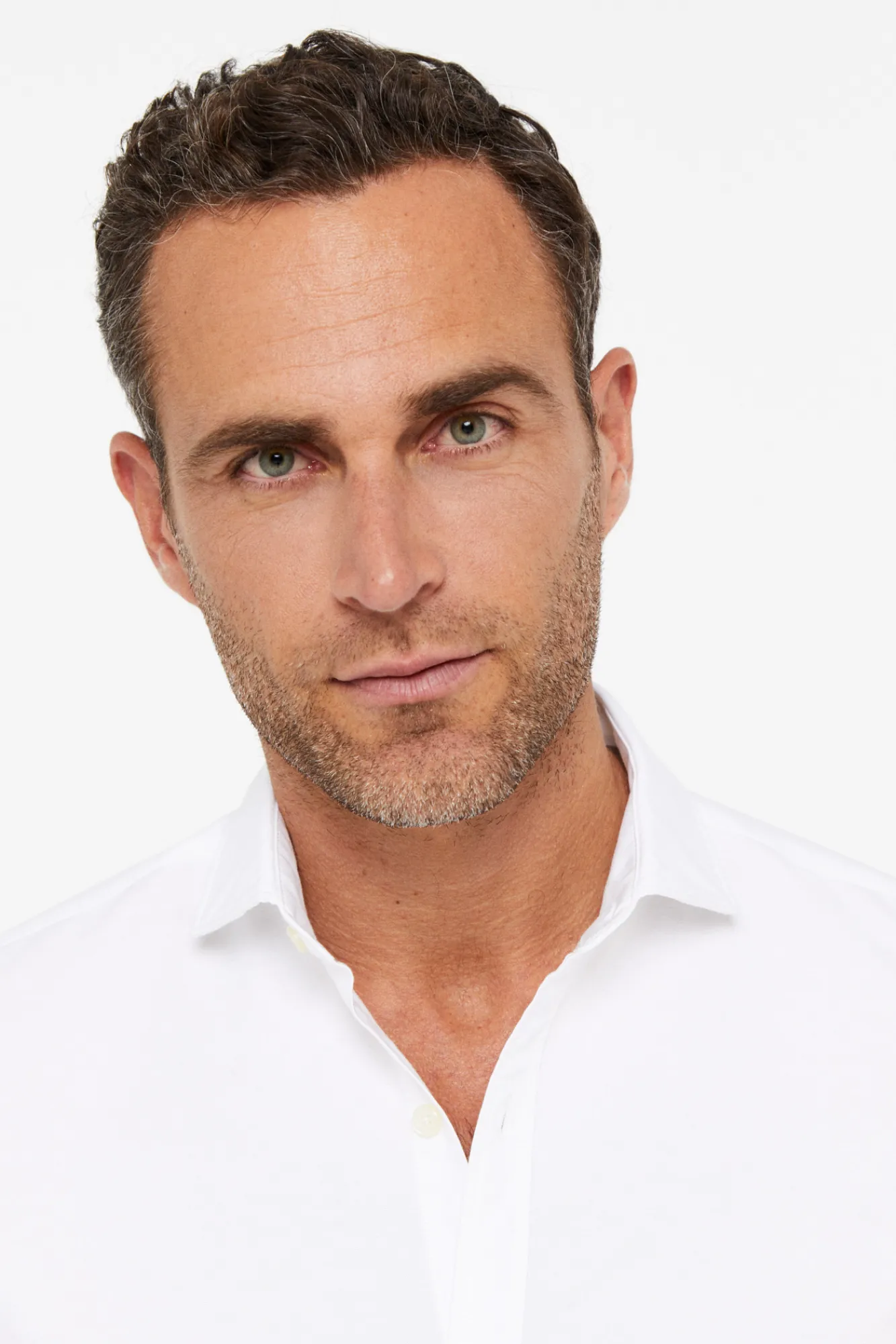 Cortefiel Camisa Slim Oxford Lisa Blanco Online