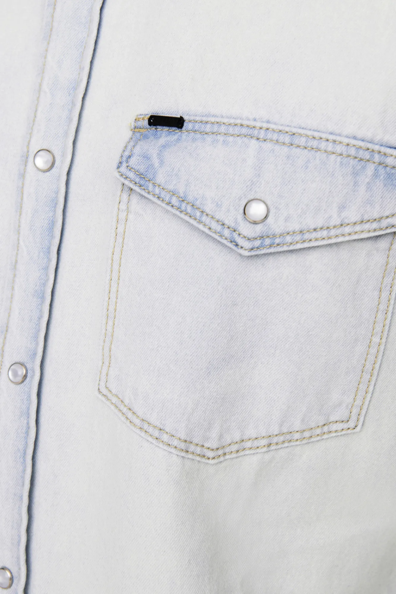 Only & Sons Camisa Tejido Denim Azul Claro Outlet