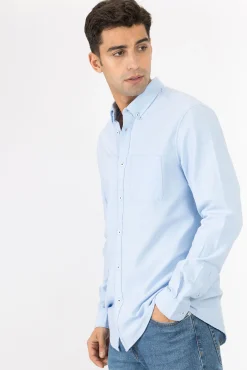 Tiffosi Camisa Tommy Azul Claro Hot
