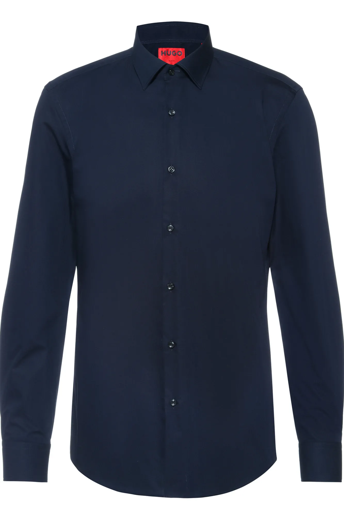 HUGO Camisa Vestir Navy Clearance