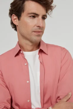 HUGO Camisa Vestir Rosa Online