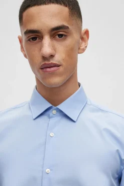 HUGO Camisa Vestir Azul Indigo New