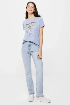 * Camiseta Azul Medio Online