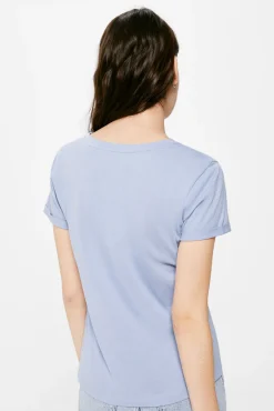 * Camiseta Azul Medio Online