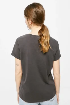 * Camiseta  Gris Oscuro Sale