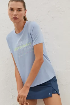 Dash and Stars Camiseta Abertura Azul Online