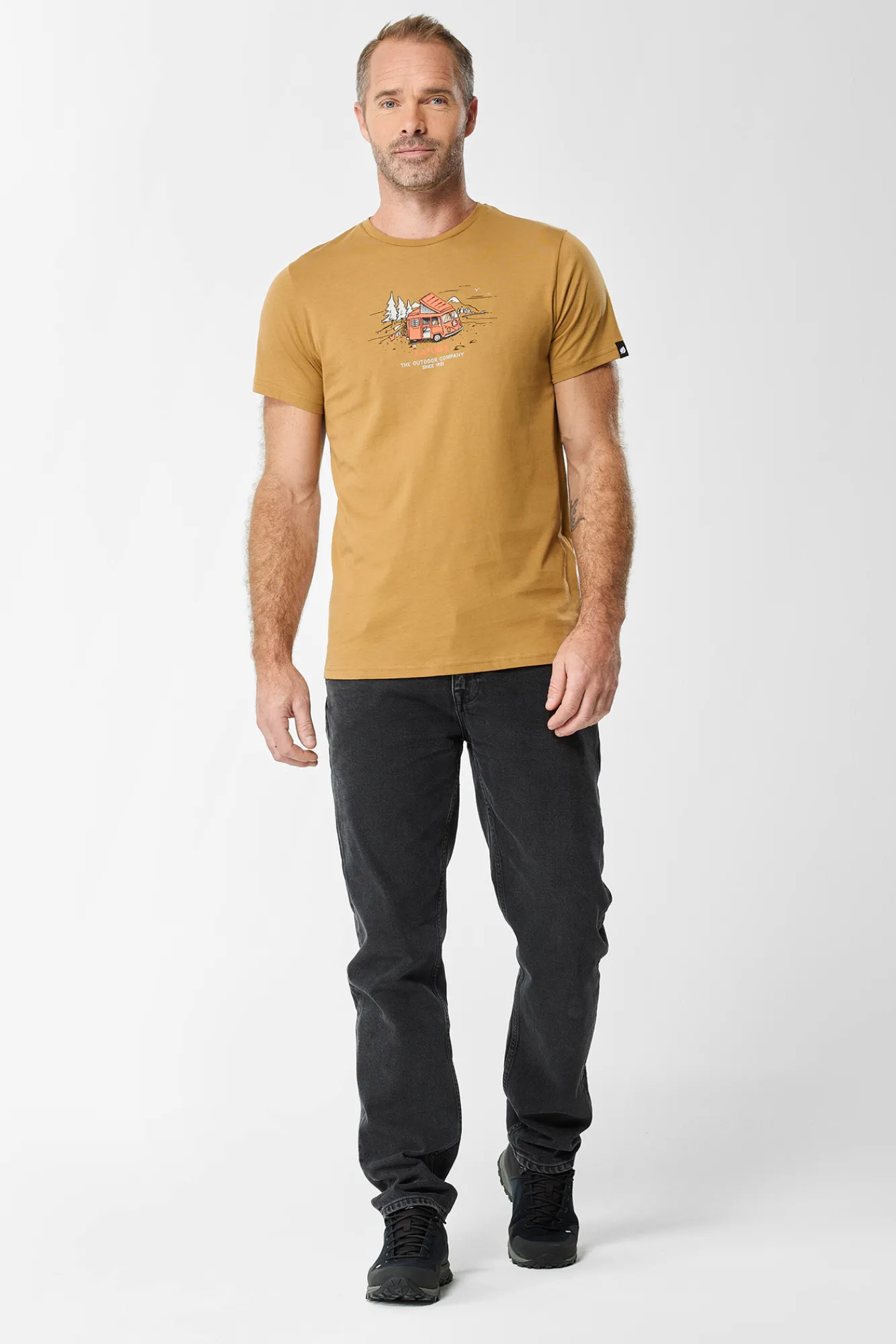 Lafuma Camiseta Adventure Beige Discount