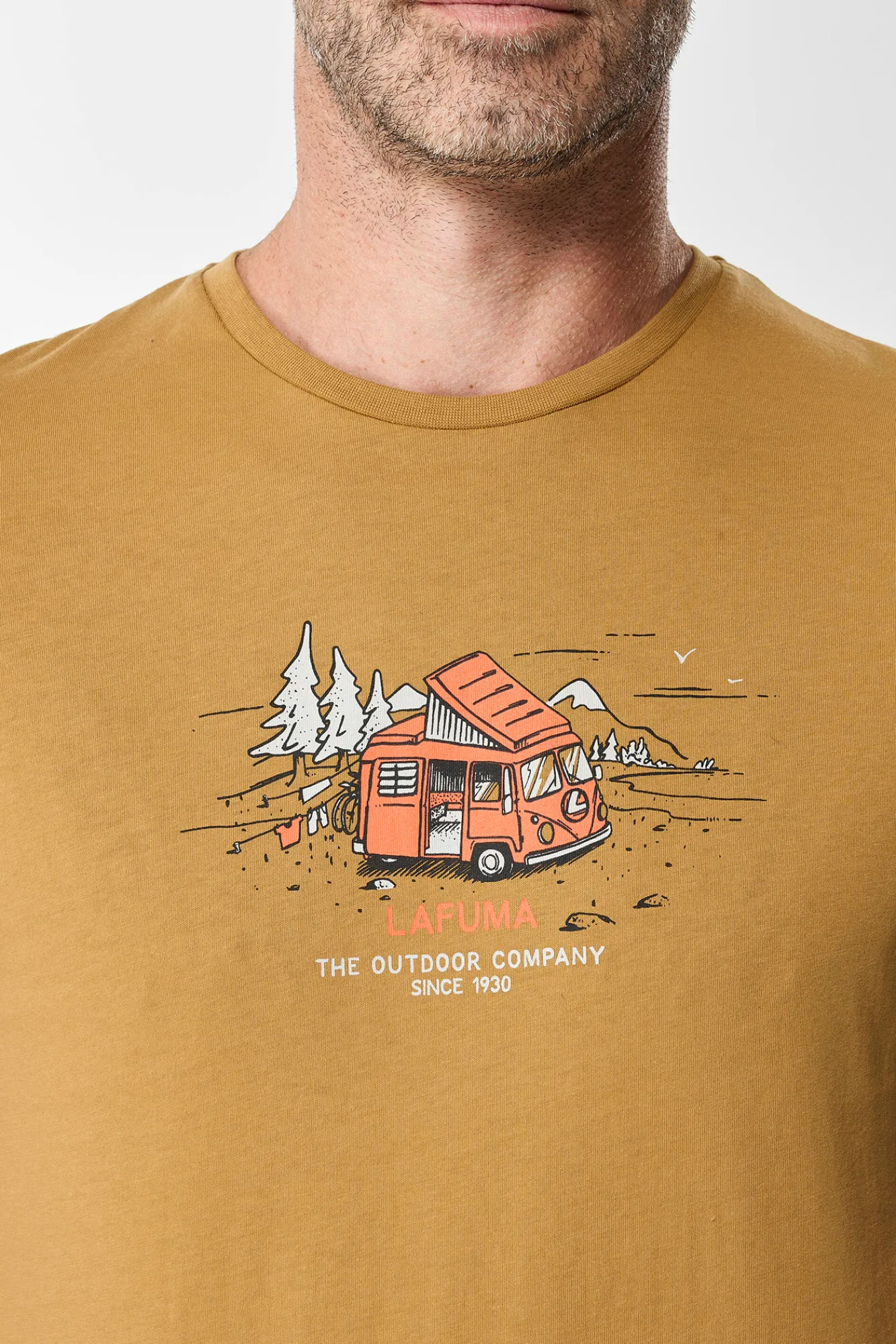 Lafuma Camiseta Adventure Beige Discount