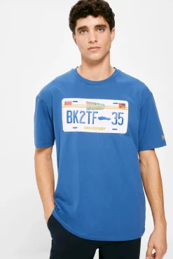 * Camiseta Back To The Future Azul Claro Sale