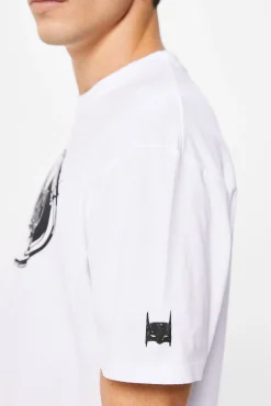 * Camiseta Batman Logo Blanco Online