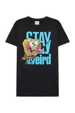 Inside Camiseta Bob Esponja Negro Outlet