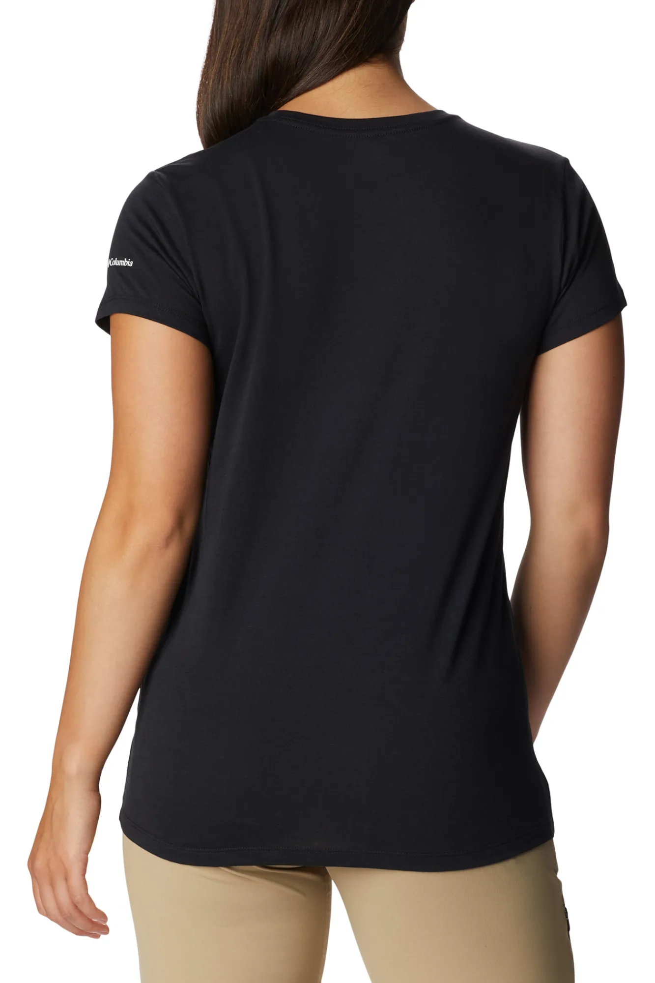 Columbia Camiseta Casual Estampada Trek™ Para Mujer Negro Discount