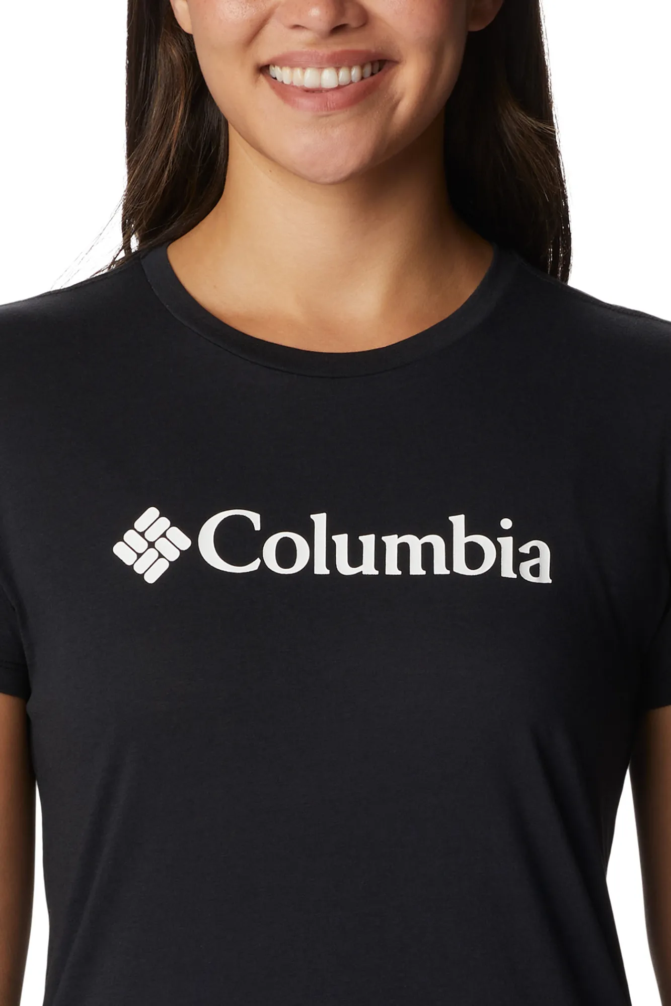 Columbia Camiseta Casual Estampada Trek™ Para Mujer Negro Discount