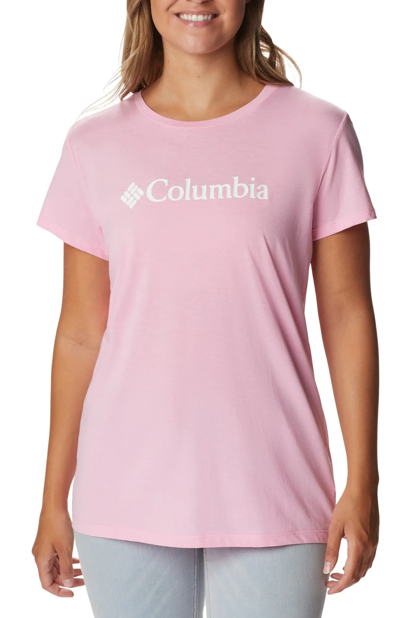 Columbia Camiseta Casual Estampada Trek™ Para Mujer Rosa Best