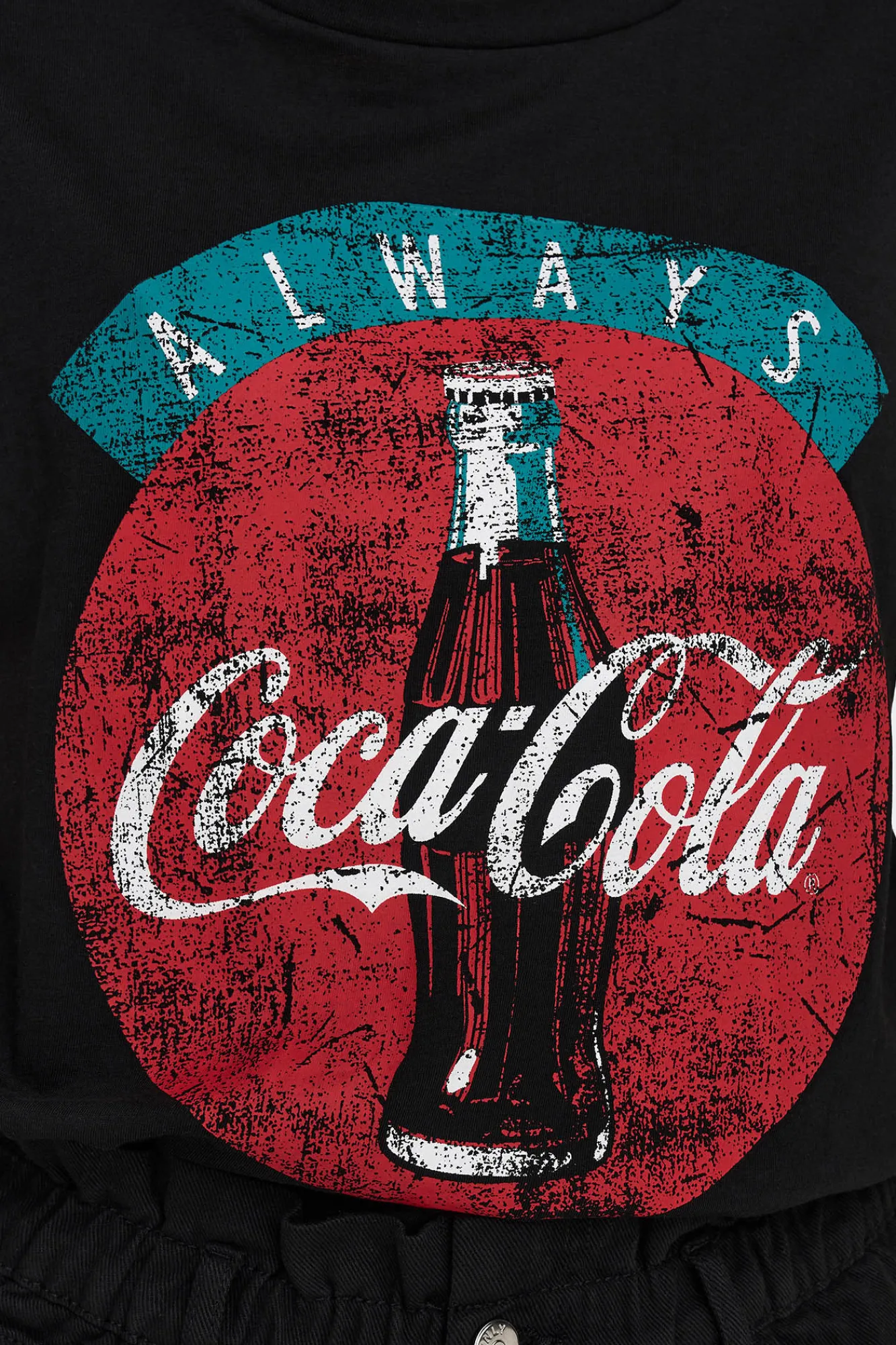JDY Camiseta Coca-Cola Negro Best