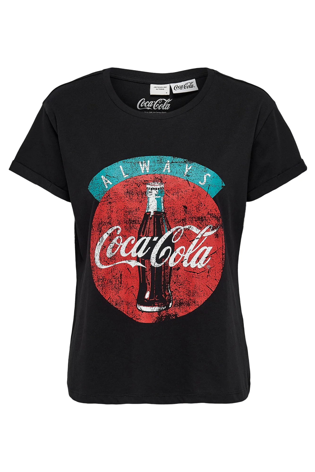 JDY Camiseta Coca-Cola Negro Best