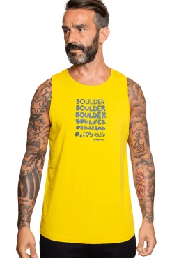 Trangoworld Camiseta Cogul Amarillo Hot