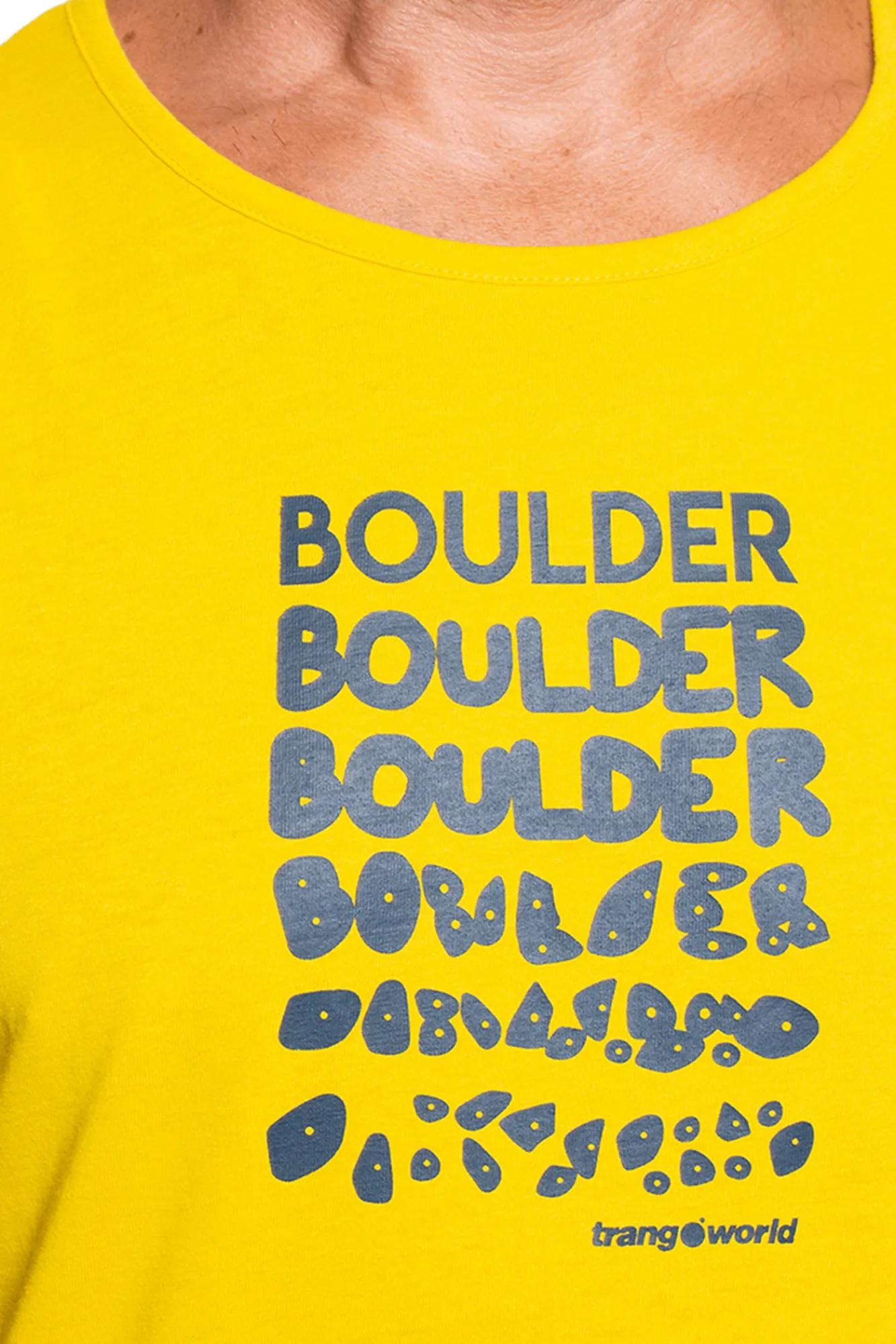 Trangoworld Camiseta Cogul Amarillo Hot
