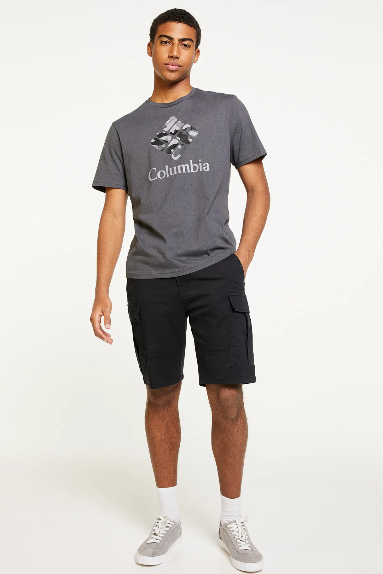 Columbia Camiseta Rapid Ridge™ Espalda Para Hombre Azul Indigo Hot