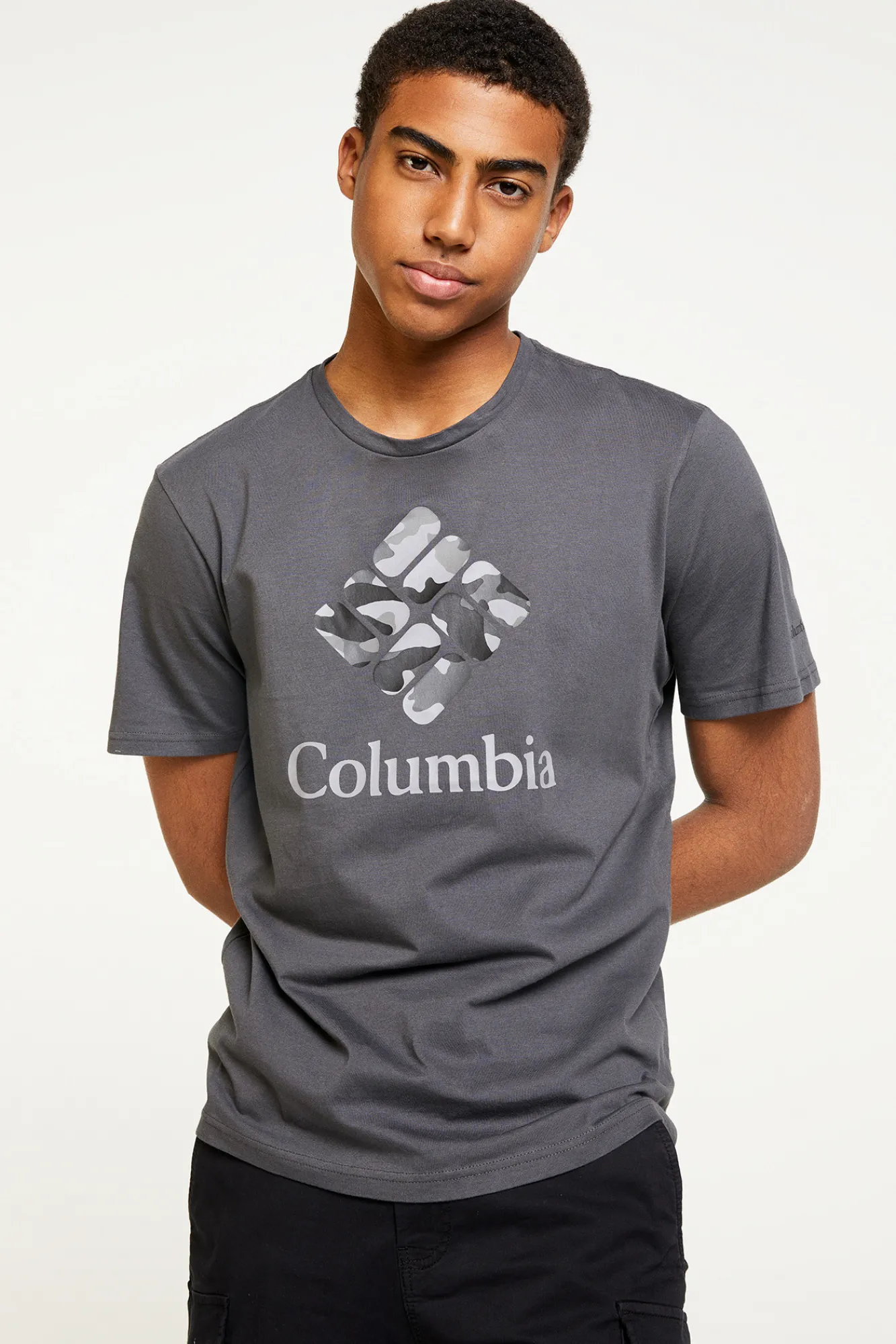 Columbia Camiseta Rapid Ridge™ Espalda Para Hombre Azul Indigo Hot