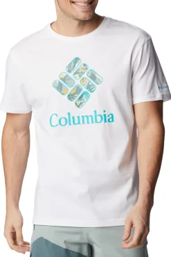 Columbia Camiseta Rapid Ridge™ Espalda Para Hombre Blanco Outlet