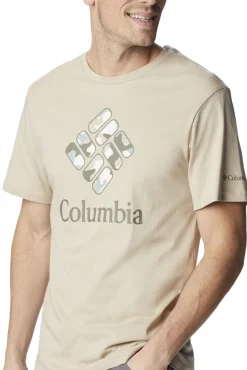 Columbia Camiseta Rapid Ridge™ Espalda Para Hombre Beige Clearance