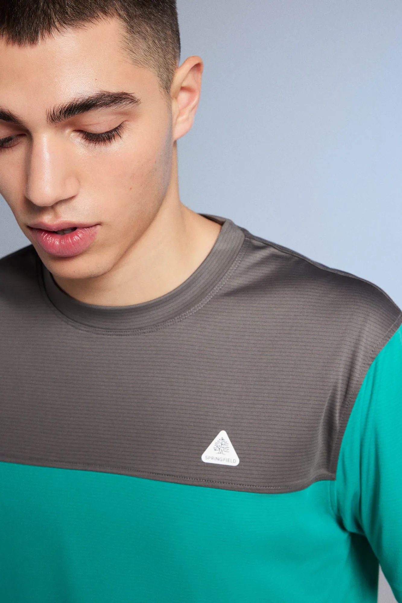 * Camiseta Cortes Oudoor Verde Online