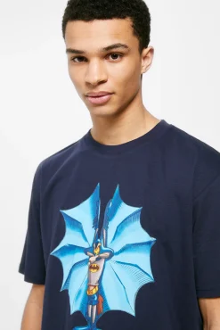 * Camiseta Coyote Batman Azul Oscuro New