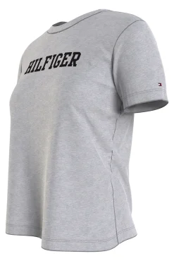 * Camiseta De Algodon Gris Discount