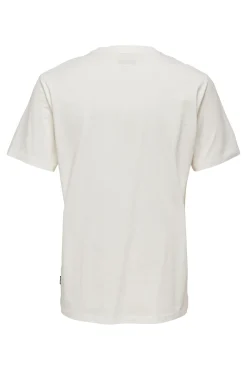 Only & Sons Camiseta De Manga Corta  Blanco Online