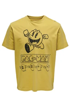 Only & Sons Camiseta De Manga Corta Marron Medio Best