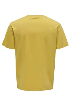 Only & Sons Camiseta De Manga Corta  Marron Medio Best