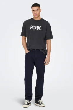 Only & Sons Camiseta De Manga Corta Negro Online