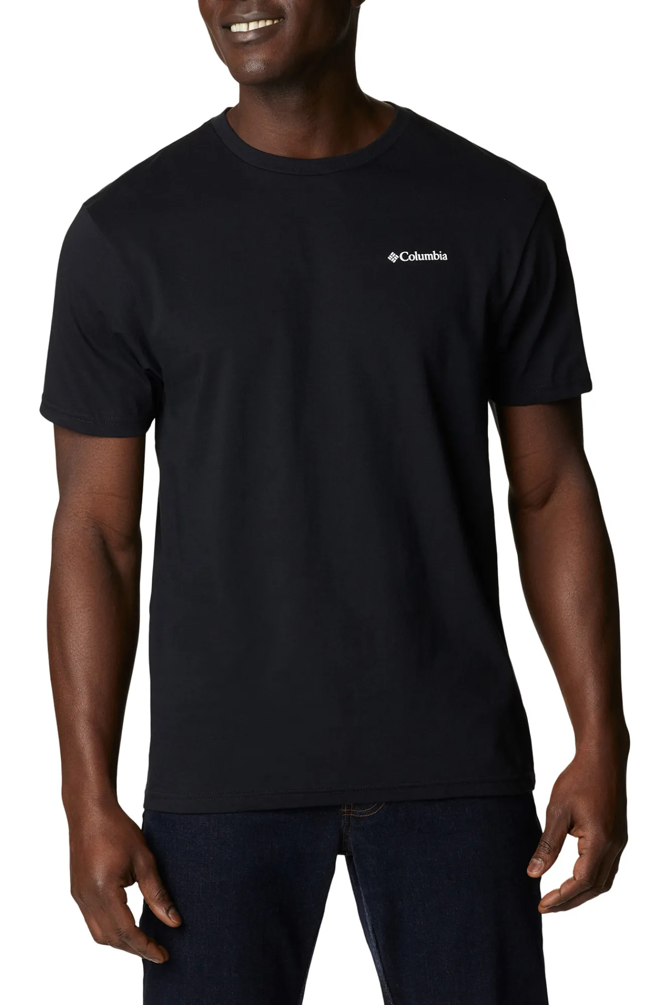Columbia Camiseta De Manga Corta North Cascades™ Para Hombre Negro Hot