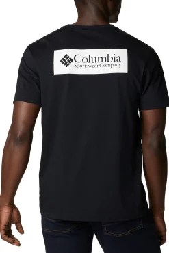 Columbia Camiseta De Manga Corta North Cascades™ Para Hombre Negro Hot