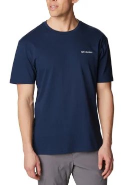 Columbia Camiseta De Manga Corta North Cascades™ Azul Outlet